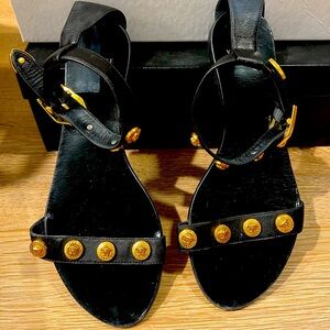 Versace Medusa Flat Sandals